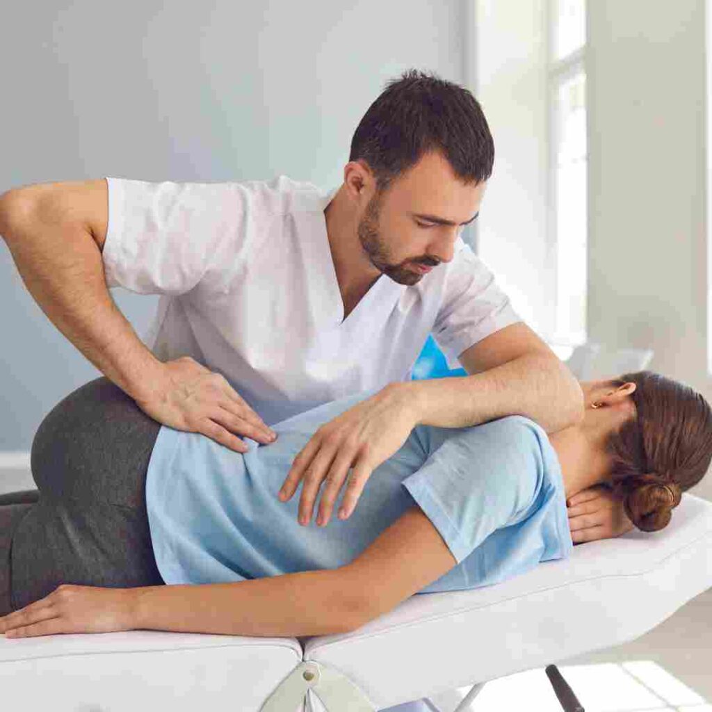 Chiropractic for back pain treatment 